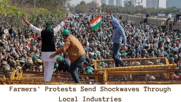 Punjab’s Economic Pulse in Turmoil: Farmers Protest Send Shockwaves Through Local Industries